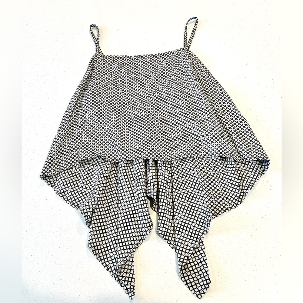 Leith geometric print tank top. Size large.